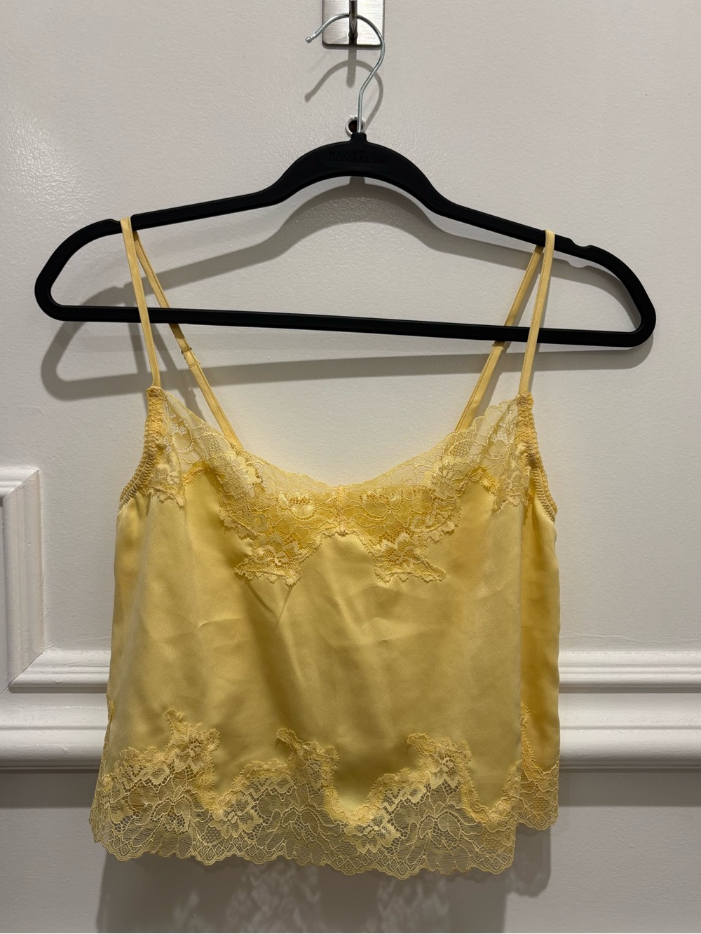 Butter Yellow Silky Cami Tank